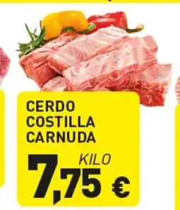 Hiperber Cerdo costilla carnuda oferta