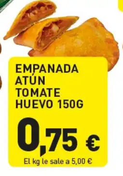 Hiperber Empanada atún tomate huevo oferta