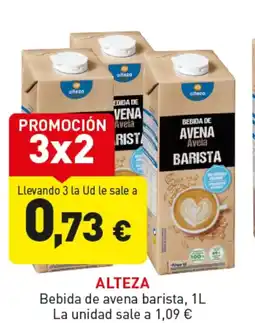 Hiperber ALTEZA Bebida de avena barista oferta