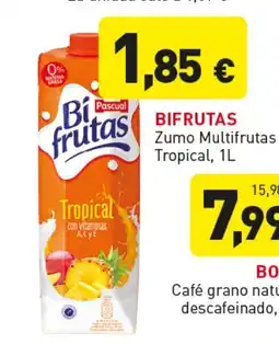 Hiperber BIFRUTAS Zumo Multifrutas Tropical oferta