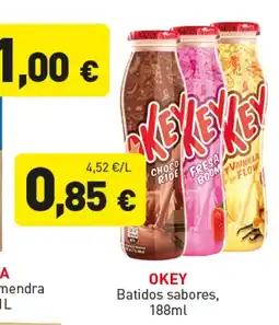 Hiperber OKEY batidos sabores oferta