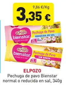 Hiperber CAMPOFRIO Pechuga de Pavo bienstar normal o reducida en sal oferta