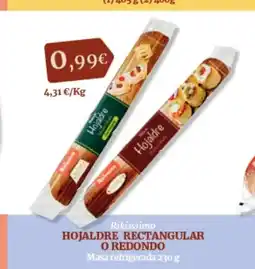 Hiperber RIKISSSIMO Hojaldre rectangular o redondo oferta