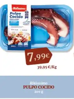 Hiperber RIKISSSIMO Pulpo cocido oferta