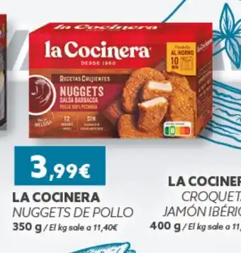 Hiperber LA COCINERA Nuggets de pollo oferta