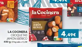 Hiperber LA COCINERA Croquetas jamón ibérico oferta