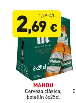 Hiperber MAHOU Cerveza clásica oferta