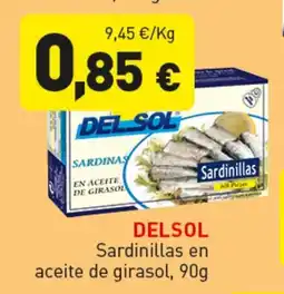 Hiperber DELSOL Sardinillas en aceite de girasol oferta