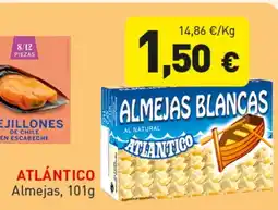 Hiperber ATLÁNTICO Almejas oferta