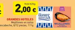 Hiperber GRANDES HOTELES Mejillones en salsa oferta