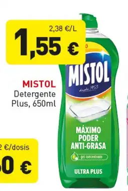 Hiperber MISTOL Detergente Plus oferta