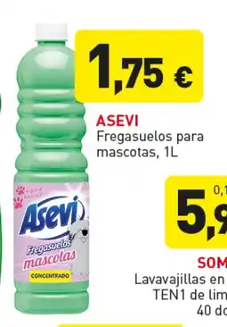 Hiperber ASEVI Fregasuelos para mascotas oferta