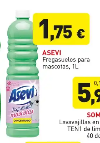 Hiperber ASEVI Fregasuelos para mascotas oferta