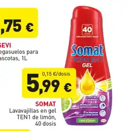 Hiperber SOMAT Lavavajillas en gel oferta