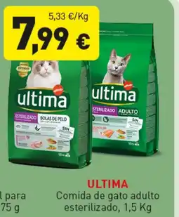 Hiperber ULTIMA Comida de gato adulto esterilizado oferta