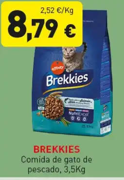 Hiperber BREKKIES Comida de gato de pescado oferta