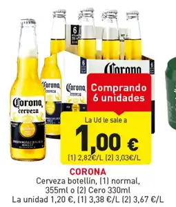 Hiperber CORONA Cerveza botellín oferta