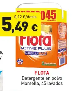 Hiperber FLOTA Detergente en polvo Marsella oferta