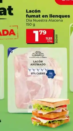Dia Lacón fumat en llenques oferta