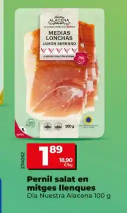 Dia Pernil salat en mitges llenques oferta