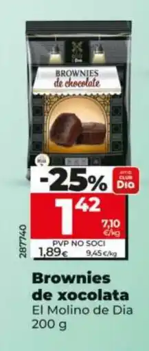 Dia Brownies de xocolata oferta