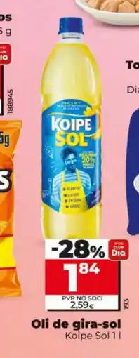 Dia Oli de gira-sol oferta
