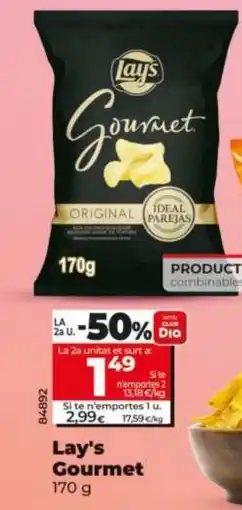 Dia LAY'S Gourmet oferta
