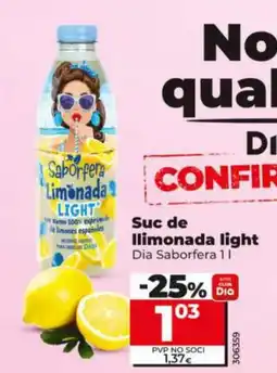 Dia Suc de llimonada light oferta