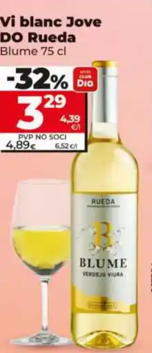 Dia Vi blanc Jove DO Rueda Blume oferta