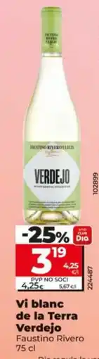 Dia Vi blanc de la Terra Verdejo oferta