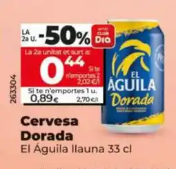 Dia Cervesa Dorada oferta