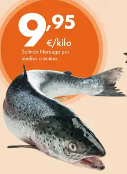 Supermercados Lupa Salmón Noruego por medios o entero oferta