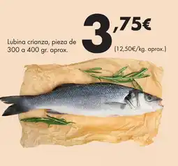 Supermercados Lupa Lubina crianza oferta