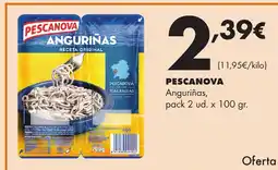 Supermercados Lupa PESCANOVA Anguriñas oferta
