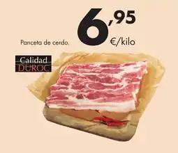 Supermercados Lupa Panceta de cerdo oferta