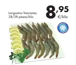 Supermercados Lupa Langostino Vannamei oferta