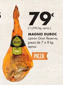 Supermercados Lupa MAGNO DUROC Jamón Gran Reserva oferta