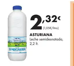 Supermercados Lupa ASTURIANA Leche semidesnatada oferta