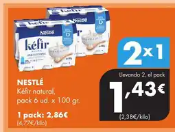 Supermercados Lupa NESTLÉ Kéfir natural oferta