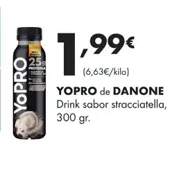 Supermercados Lupa YOPRO de DANONE Drink sabor stracciatella oferta