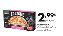 Supermercados Lupa NATURACCI Calzone de jamón y queso oferta