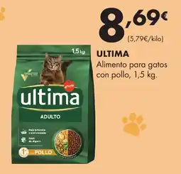 Supermercados Lupa ULTIMA Alimento para gatos con pollo oferta