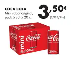 Supermercados Lupa COCA COLA Mini sabor original oferta