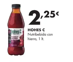 Supermercados Lupa HOHES C Nutribebida con hierro oferta
