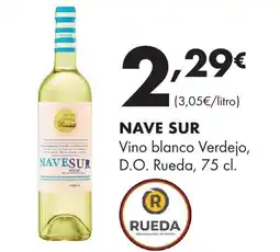 Supermercados Lupa NAVE SUR Vino blanco Verdejo, D.O. Rueda oferta