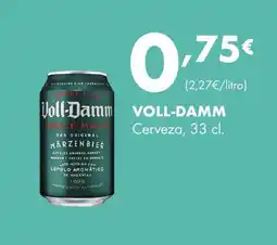 Supermercados Lupa VOLL-DAMM Cerveza oferta