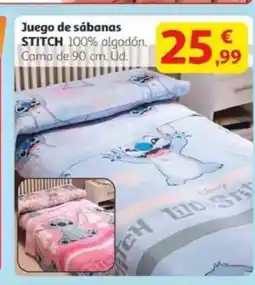 Alcampo Juego de sábanas oferta