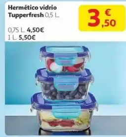Alcampo Hermético vidrio Tupperfresh oferta