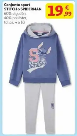 Alcampo Conjunto sport oferta