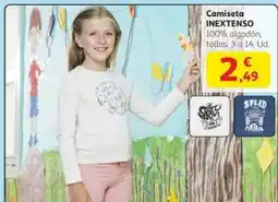 Alcampo INEXTENSO Camiseta oferta